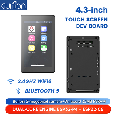 Un bon prix. JC4880P443C_I_W_Y Kit de Développement ESP32-C6 + ESP32P4: Pantalla Táctil 4.3' HD, Carcasa y Módulo de Cámara en ligne