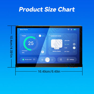 Un bon prix. JC1060P470C_I_W JD9165 Driver Chip and ESP32 Display System The Ultimate Display Solution for Your Business Needs industrial grade tft liquid crystal display 7 inch lcd screen en ligne