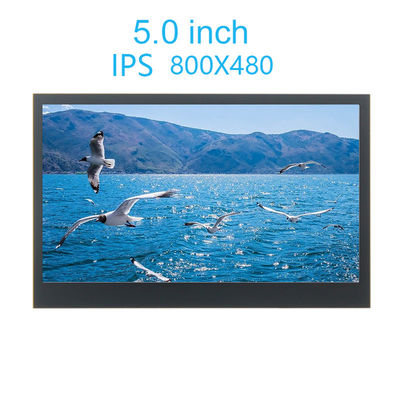 Un bon prix. 800*480 module de la framboise pi 5,0 module multi d'affichage d'affichage à cristaux liquides de contact d'IPS TFT DSI de pouce en ligne
