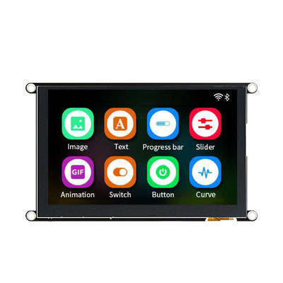 Module d'affichage HMI TFT avancé JC8048W550 800*480 Pixel Résolution St7262 Puce de pilotage
