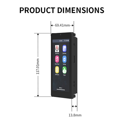 Un bon prix. JC4880P443C_I_W_Y Carte de développement tactile 4.3'' pour ESP32P4/ESP32-C6 avec boîtier de protection et caméra OV2640 en ligne